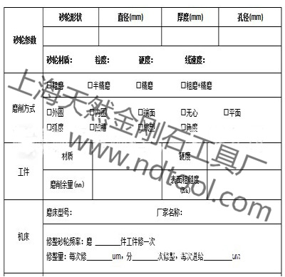 如何根據(jù)砂輪參數(shù)來配備金剛石筆型號？